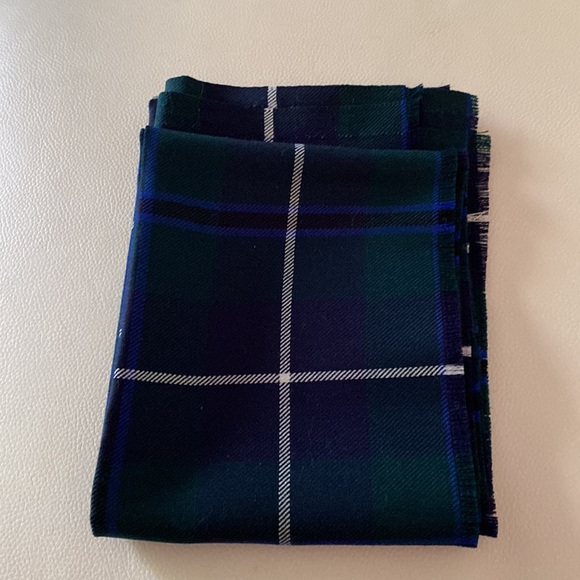 Douglas Modern Tartan Scarf - Picture 3 of 3